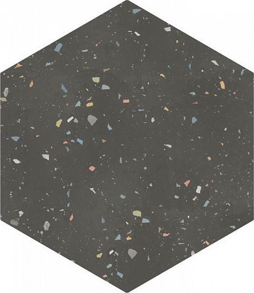 Керамогранит Terrazzo Graphite Colours (123386) 32x36.8 от DNA Tiles (Испания)