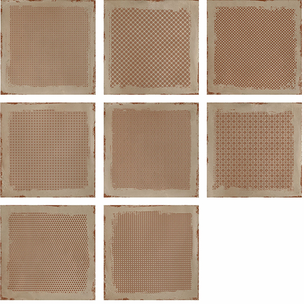 Керамогранит GALACTIC Copper Carving 60x60 от Infiniti (Индия)