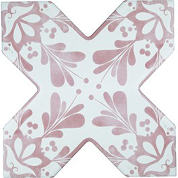 Керамогранит BECOLORS CROSS DEC. STENCIL CORAL (CV67386) 13.25x13.25 от Cevica (Испания)