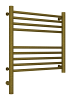 Полотенцесушитель электрический 500х500 Сунержа Богема + прямая 05-5804-5050 бронза