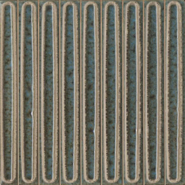 Декор чипсет Далия бирюзовый тёмный глянцевый (KMD2SOB002BN) 20x20x0.95 от Kerama Marazzi (Россия)