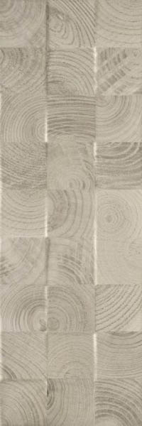 Плитка настенная Daikiri Grys Wood Kostki Struktura 25x75 от Paradyz (Польша)