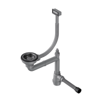 Арматура для одночашевых моек Omoikiri WK-1-GM 4956483 вороненая сталь