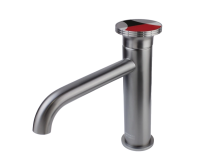 Смеситель для раковины Bronze de Luxe Omg! 9009GM-R серый