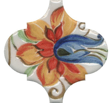 Декор Арабески Тоскана 9 глянцевый (VT/A585/65000) 6.5x6.5x0.7 от Kerama Marazzi (Россия)