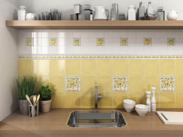 Настенный бордюр STG\A492\1146H Капри майолика 9.9x3 от Kerama Marazzi (Россия)