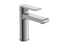 Смеситель для раковины Cersanit Brasko латунь хром клик клак (63020)