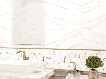 Настенная плитка Esprit Calacatta (WT9ESR00) 25x50x9 от AltaCera (Россия)