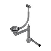 Арматура для одночашевых моек Omoikiri WK-1-S-IN 4956490 нержавеющая сталь