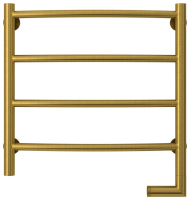 Полотенцесушитель электрический 500x500 Сунержа Галант+ 051-5201-5050 латунь