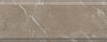 Бордюр Серенада бежевый тёмный глянцевый обрезной (BDA027R) 30x12x1.3 от Kerama Marazzi (Россия)