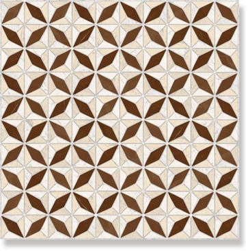 Керамогранит Via Appia Medix Marron 43.5x43.5 от Vives Ceramica (Испания)