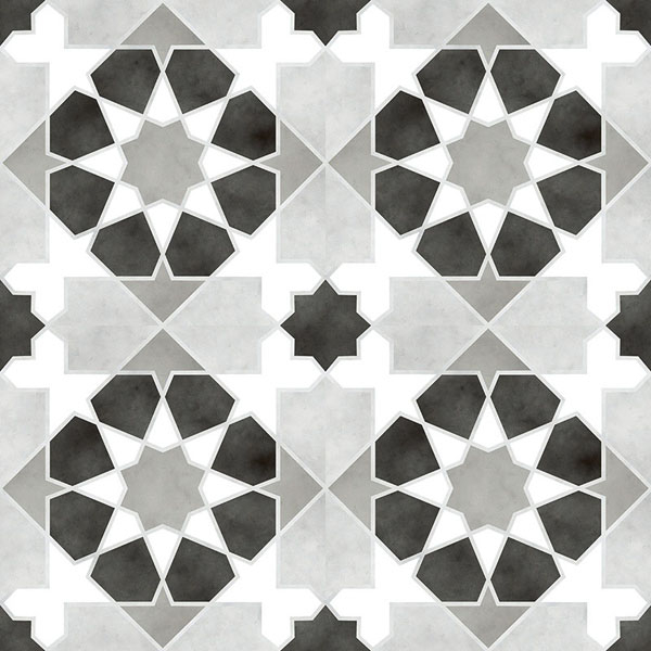 Напольная плитка Rabat Black 45x45 от Kerlife Ceramicas (Испания)