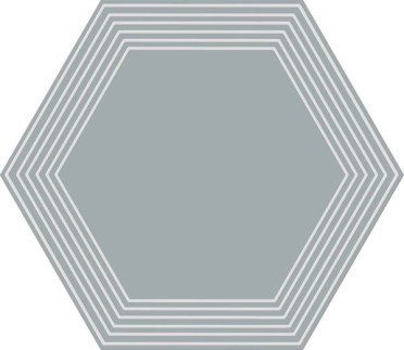 Декор Dekor gresowy Cielo e Terra Blu Geometry 2 MAT Gat.1 22.1x19.2x0.6 от Tubadzin (Польша)