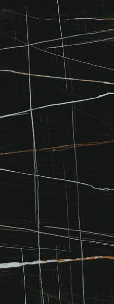 Керамогранит Marble SL Сахара Блэк лаппатированный (SG072902R6) 119.5x320x6 от Kerama Marazzi (Россия)