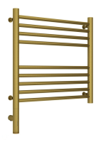 Полотенцесушитель электрический 500х500 Сунержа Богема + прямая 051-5804-5050 латунь