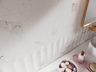 Настенная плитка Calacata lineal 7.5x30 от Vilar Albaro (Испания)