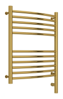 Полотенцесушитель электрический 600х500 Сунержа Богема + выгнутая 03-5803-6050 золото