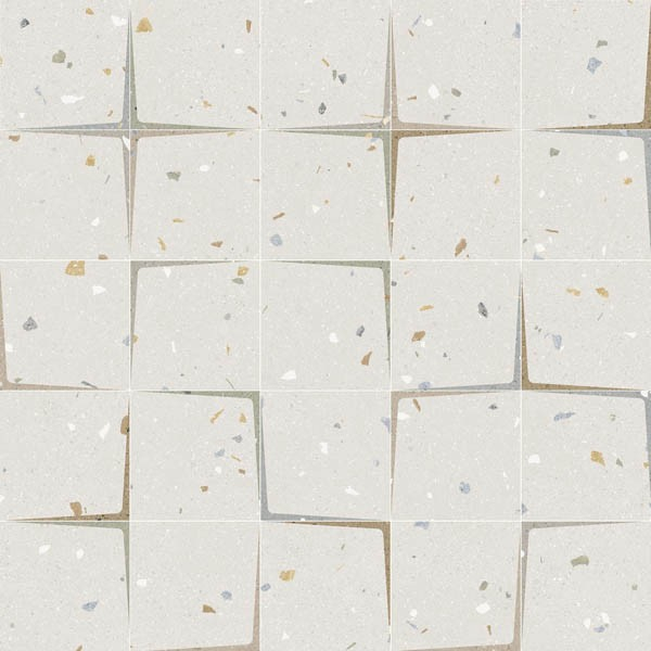 Декор CROCCANTE MERINGA MULTICOLOR (ARC_8063) 20x20 от Arcana Ceramica (Испания)