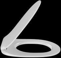 E24048-0 Cléo 1889, Крышка-сиденье, белый, Soft Close (ПРОДАЖА ТОЛЬКО В КОМПЛЕКТЕ С УНИТАЗОМ)