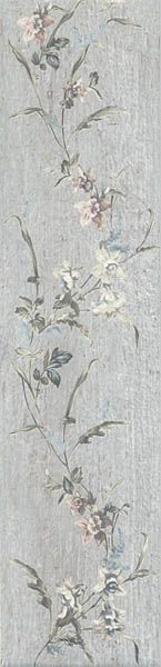 Керамогранит Кантри Шик SG401800N серый декорированный 9.9x40.2 от Kerama Marazzi (Россия)