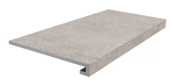 Фронтальная ступень клееная Портленд серый светлый мат.обр. (KM8080G0031RGCF) 33x80 от Kerama Marazzi (Россия)