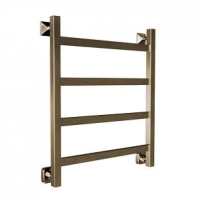 Полотенцесушитель водяной 500x600 Двин J Plaza 4656754416565 бронза