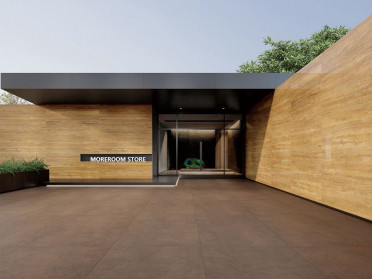 Керамогранит Travertine Gloden Polished (6 мм) (MN682BP261206) 120x260 от Moreroom (Китай)