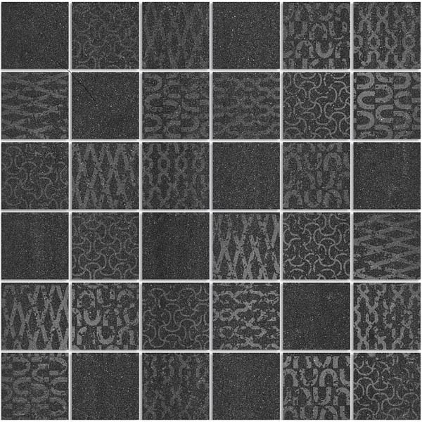 Декор Про Дабл черный мозаичный (DD200820/MM) 30x30x0.9 от Kerama Marazzi (Россия)