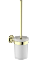 Ершик для унитаза Aquatek Классик AQ4510PG полированное золото