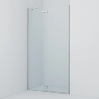 Душевая дверь в нишу Iddis Slide 110 см. профиль хром, стекло прозрачное