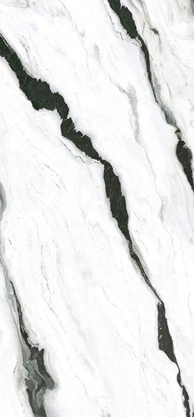 Керамогранит Panda White Polished (6 мм) (MN072AP271206) 120x270 от Moreroom (Китай)