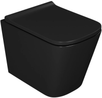 Унитаз подвесной с сиденьем микролифт D&K Berlin DT1436025 безободковый