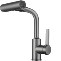 Смеситель для кухни RUSH Tinos TI3732-17Grey графит