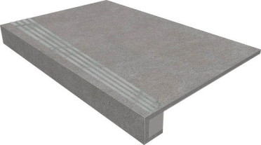 Комплект (Ступень LN02 (33x120) непол. (прямоугол. бортик) + Подступенок (14,5x120)) 33x120 от Estima (Россия)