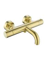 Смеситель для ванны Aquatek Европа AQ1343BG шлифованное золото