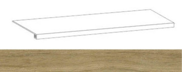 Фронтальная ступень S.WOOD GRADONE 120 WOOD GOL 33x120 от Sant Agostino (Италия)