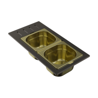 Контейнер Omoikiri DC-02-2-LG 4999077 светлое золото