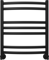 Полотенцесушитель водяной 500x600 Aquatek Лугано AQ DOC0760BL черный