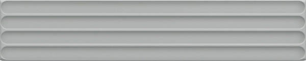 Настенная плитка PLINTO IN GREY MATT 10.7x54.2 от DNA Tiles (Испания)