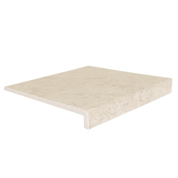 Фронтальная ступень Peldano Recto Evo Beige Stone 31.7x31.7x4 от Gresmanc (Испания)