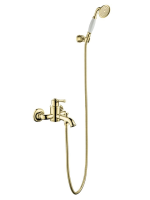 Смеситель для ванны Aquatek Классик AQ1549PG полированное золото