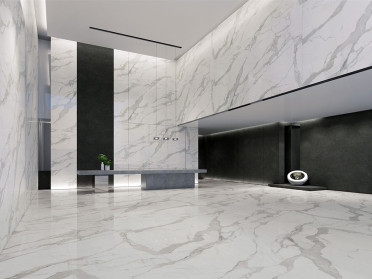 Керамогранит Calacatta Supremo Polished (6 мм) (MN013AP261206) 120x260 от Moreroom (Китай)