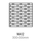 Мозаика Earth Colors-DG MA12 (Art##0007115) 30x30 от Nanogress (Китай)