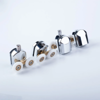 Ролики IDDIS 2 верхних 2 нижних двойные D=23 мм хром стекло 5-6 мм 966D23C6DZ