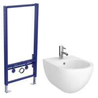 Комплект биде подвесное Geberit Acanto 500.601.01.2+инсталляция Aquatek Standart 50 INSB-0000001