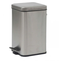 Ведро для мусора Nofer 09111.12.S хром