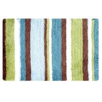 Коврик для ванной Iddis Fields MID199M зеленый;коричневый