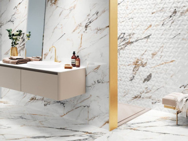 Настенная плитка FIRENZE 9543 BLUE CALACATTA 30x90 от Porcelanite Dos (Испания)