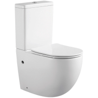 Унитаз-компакт напольный с бачком и сиденьем микролифт Aquatek Европа AQ2903-00 безободковый